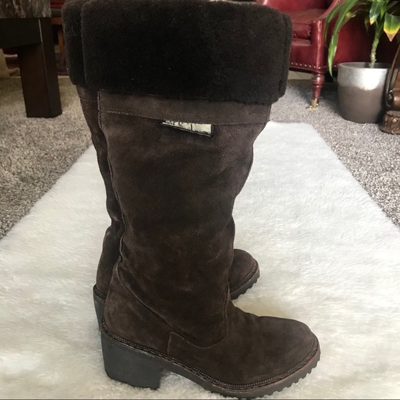 Vintage Diadora Suede Leather Boots NWOT size 7 - Picture 6 of 16